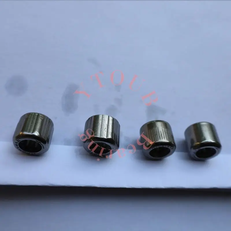 Mop bearing 5Pcs/lot HF081412 Outer ring Octagon Hexagonal Smooth Knurled One-way Needle Roller bearing 8*14*12mm needle bearings