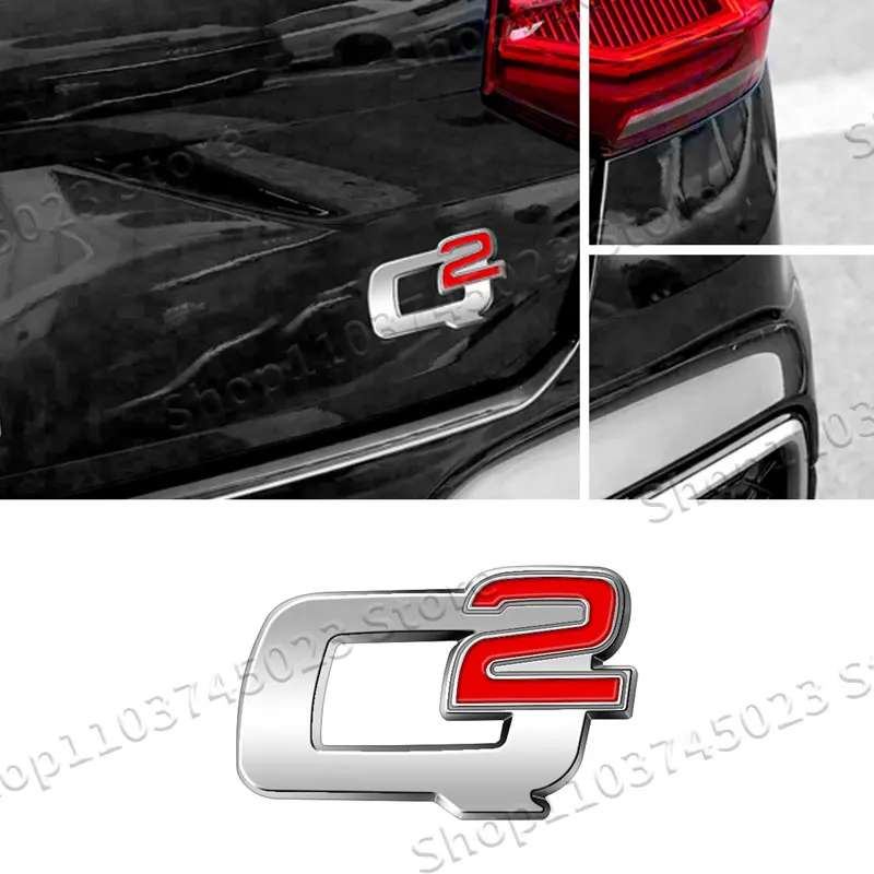 3D Metal Car Decor Logo Emblem Rear Trunk Badge Fender Sticker