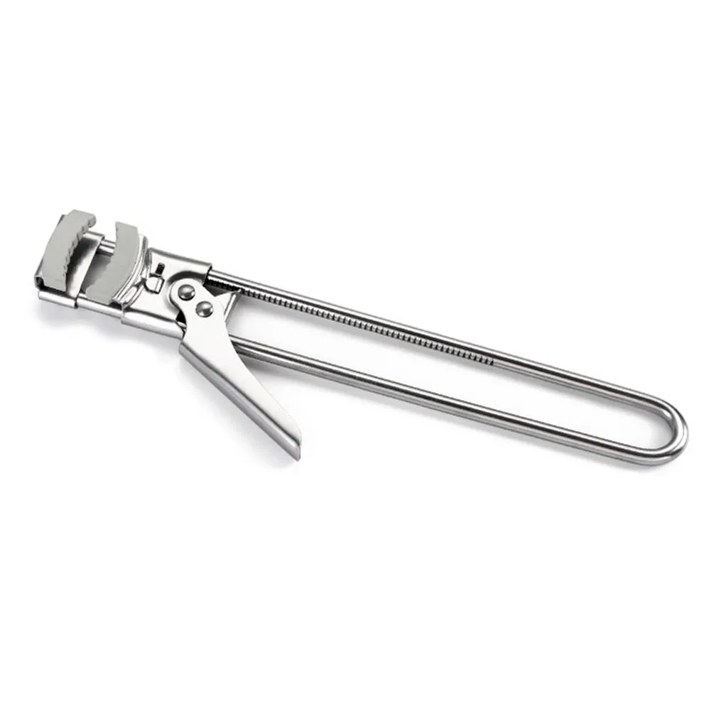 

Multifunctional Stainless Steel Can Opener Beer Bottle Opener Adjustable Manual Jar Opener Gripper Kitchen Supplies