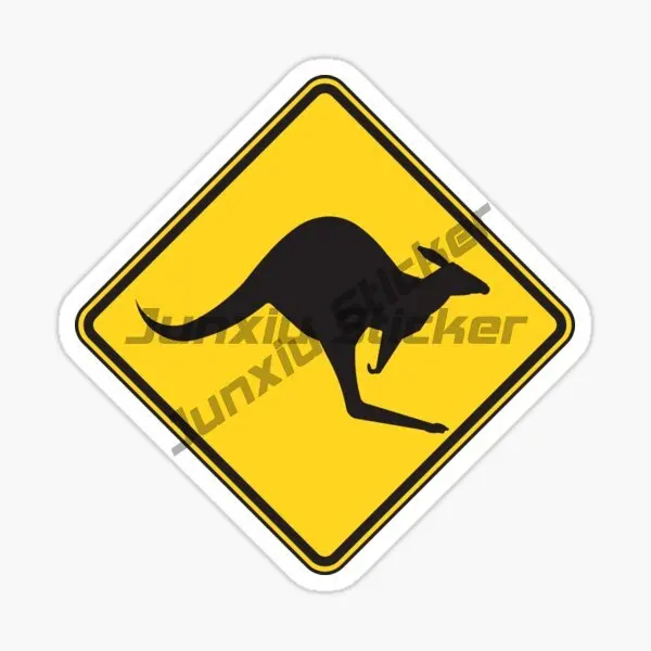 Australia Coat of Arms Map Waterproof Sticker - Anti-Scratch Decal for Windows, Cars, Phones, Trunks, and Guitars