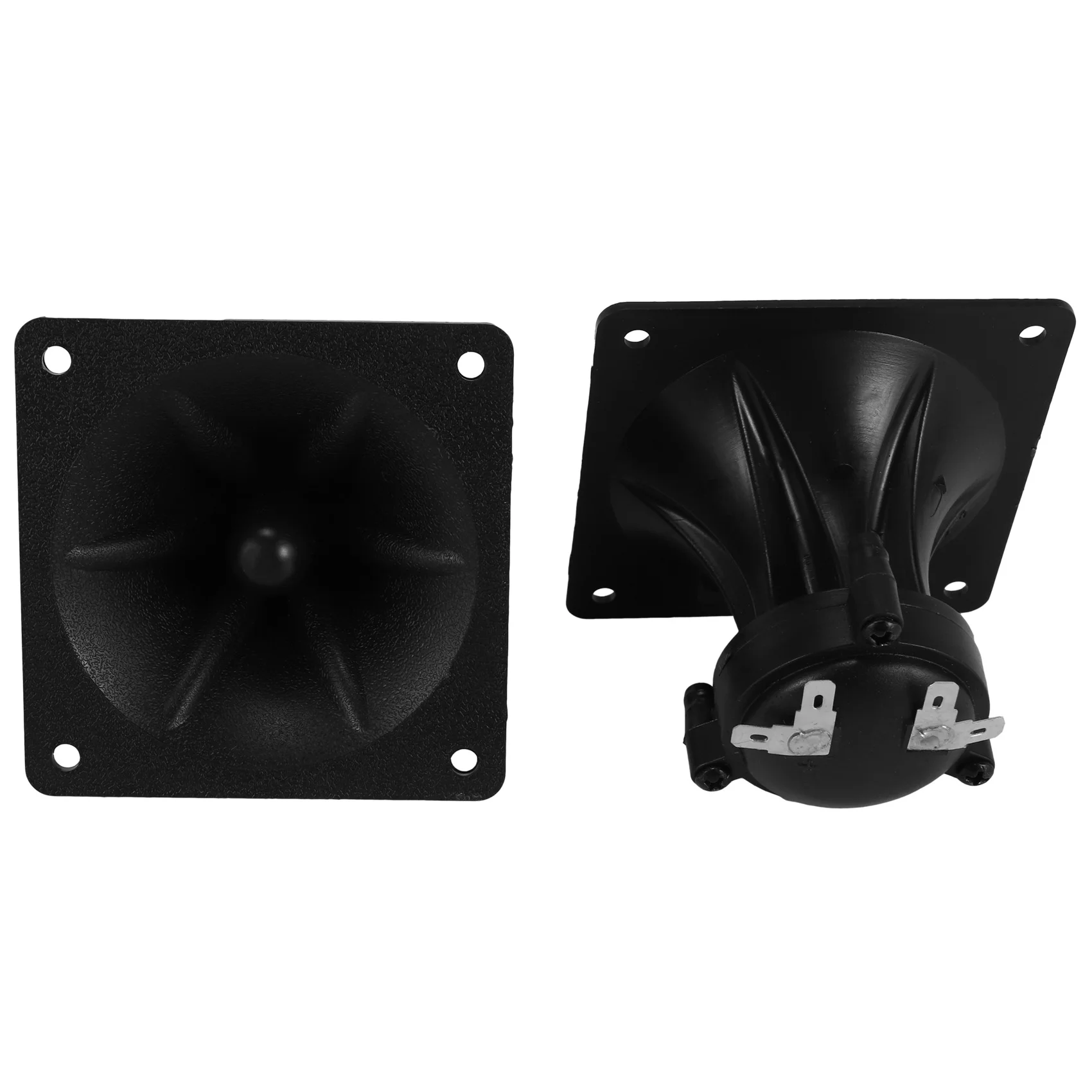 

2Pc Tweeters Piezoelectric Tweeter Loudspeaker Ceramic Buzzer Treble Square Audio Speaker