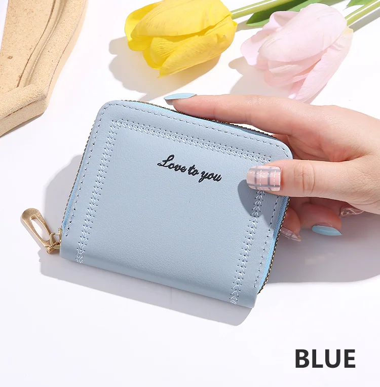 New Fashion Women Cute Cartoon Wallet Small Zipper Girl Brand Designed
