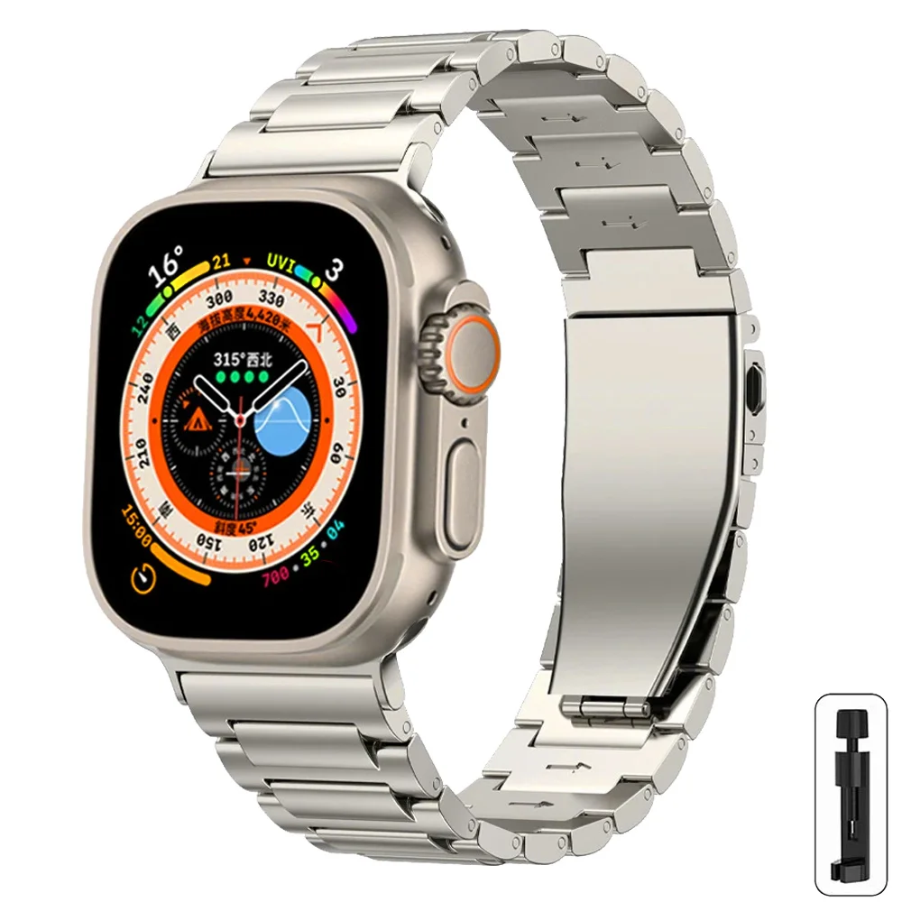 Premium Titanium Strap - Business Metal Bracelet