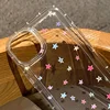 Small Flower Stars Soft Case For iPhone 16 16e 14 13 11 15 Pro Max 12 Mini XS XR X 8 7 Plus SE 2022 13Pro Anti-drop Airbag Cover 4