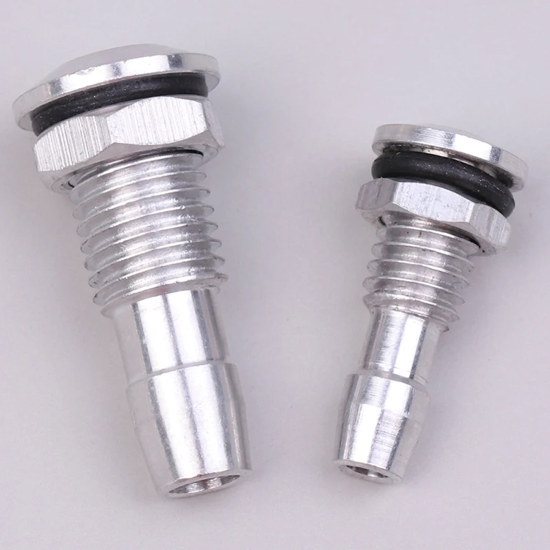 

2PCS New Aluminum Alloy Water Outlets Thread With O-ring Screws For RC Boat M6/M8