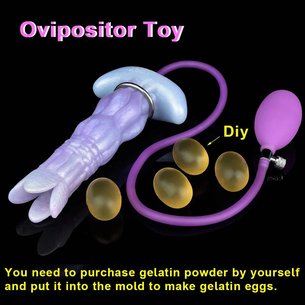 Fantasy Ovipositor Dildos Lay Artificial Gelatin Eggs Penumatic Anal Sex Toys | eBay Fantasy Ovipositor Dildos Lay Artificial Gelatin Eggs Penumatic Anal Sex Toys | eBay