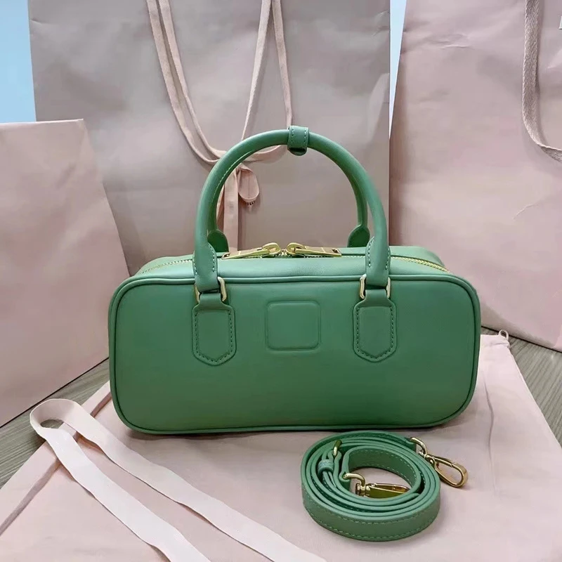 Luxury Brand Women's Bag Handbags for Women Y2k New Boston Bowling Zipper Large Capacity Cosmetic Dumpling Box Shopping  Clutche