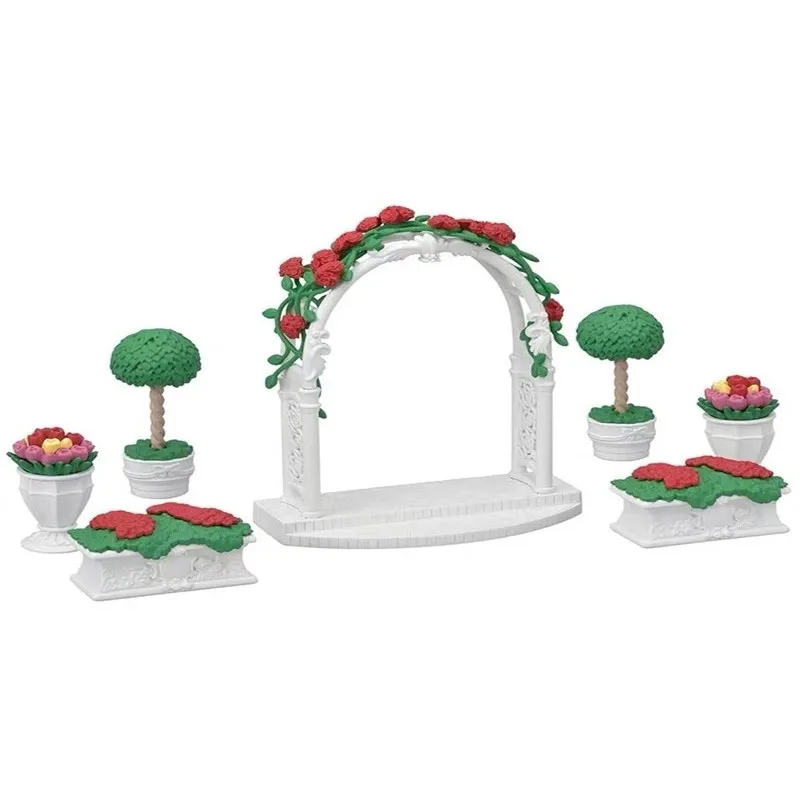 Sylvanian Families Dollhouse Floral Garden Set Furniture Accessories Gift Girl Toy No Figure New in Box 5361 2