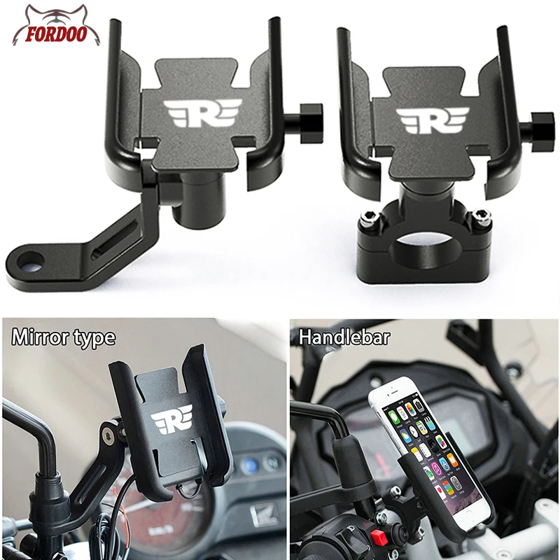 

For Royal Enfield Himalayan 411 400 Bullet/Meteor/Classic 350 500 Interceptor 650 Hunter 350 INT650 Mobile Phone Stand Holder