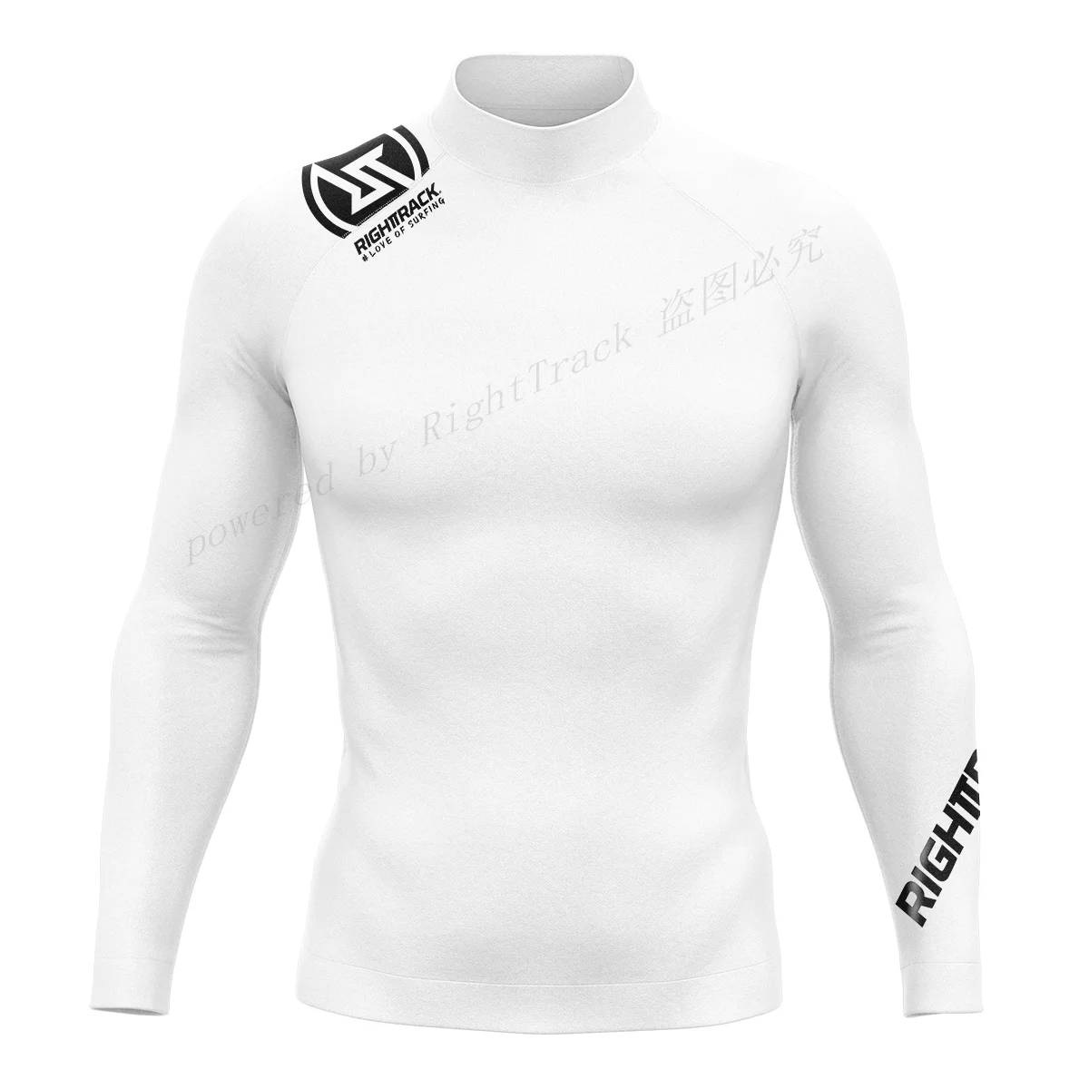 Men Long Sleeve Shirt Rashguard UV Protection Swimwear UPF Diving Suit