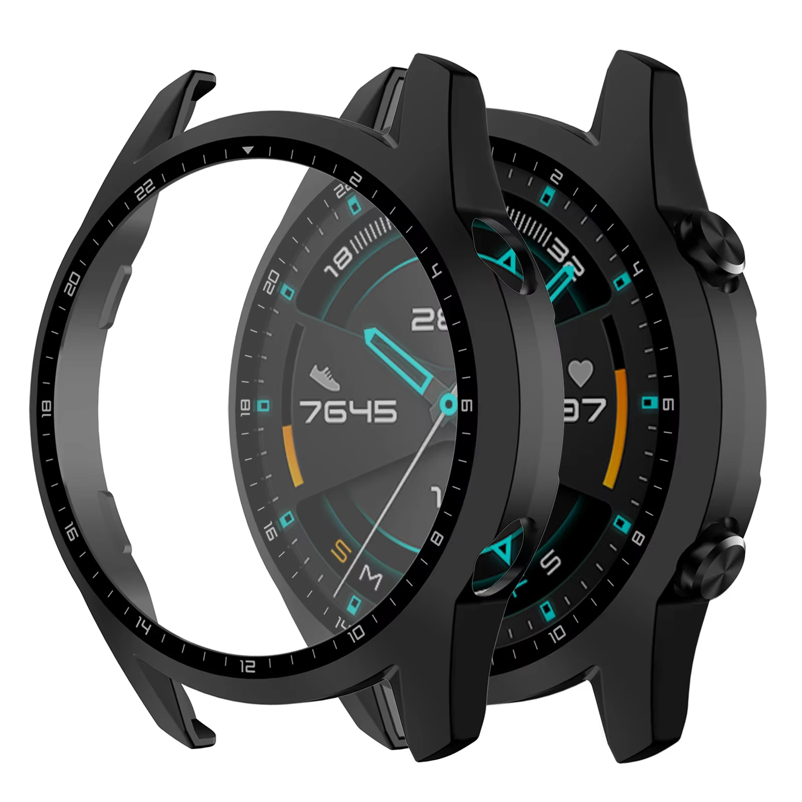 Tempered Glass Case For Huawei Watch GT2 46mm Cover Screen Protector Shell