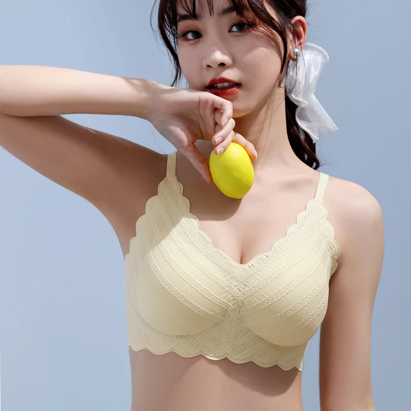 Women Wireless Sexy Push Up Sports Stylish Tank Top Bralette (Pack of-6)