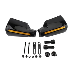 Universal Motorcycle HandGuard Shield - Windproof Protection Gear (Black)