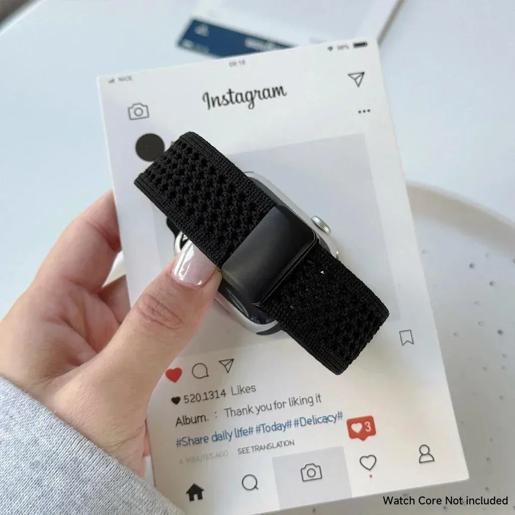 Colorful Nylon Magnetic Buckle Strap with Cartoon Design