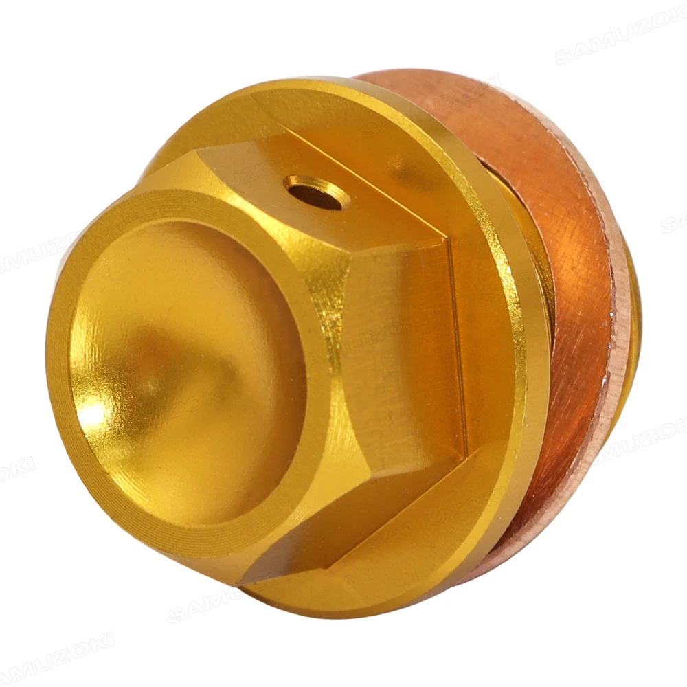 Bouchon De Vidange Magnétique M14x1,5 - Acier Inoxydable Avec Aimant, 5 Joints Cuivre
