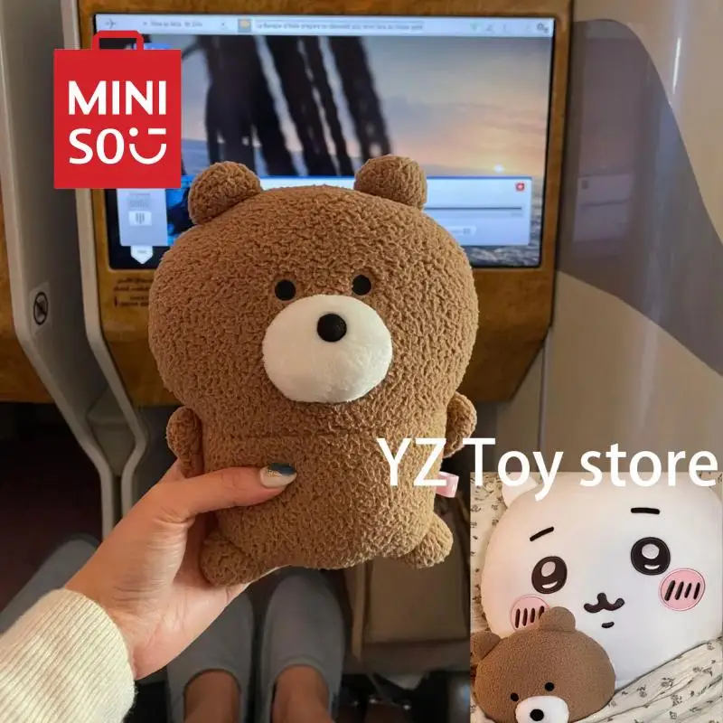 치카와 작은 곰 인형, 귀여운 미니소 애니메이션, 우사기 장난감, 만화 캐릭터, 잠자는 인형, 소녀 생일 선물 