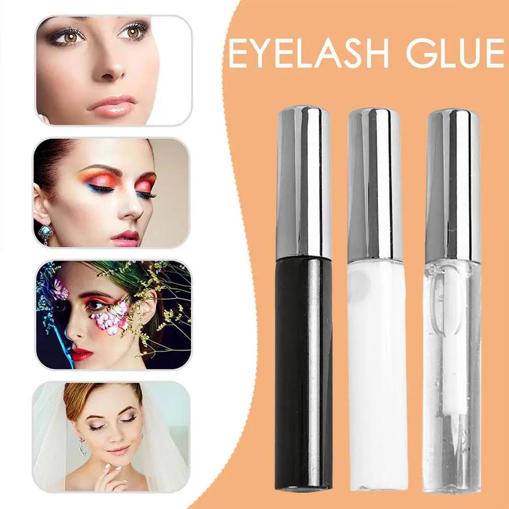 5ml False Eyelash Extension Glue Waterproof Fast Dry No Irritation Transparent Eyelash Tools Lasting Long Strong Primer F1w2