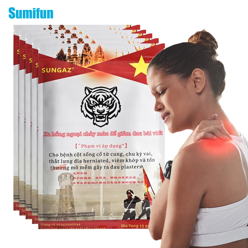 10/30/50Pcs Vietnam Analgesic Patch Shoulder Knee Joint Muscle Pain Relief Stickers Treat Arthritis Rheumatism Ache Care Plaster