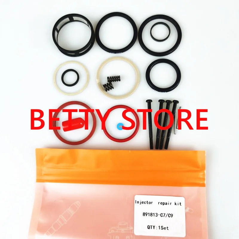 C7 C9 Common Rail Injector Sealing O-Rings Repair Kits For 387-9427 387-9433 387-9427 235-4339 254-4399