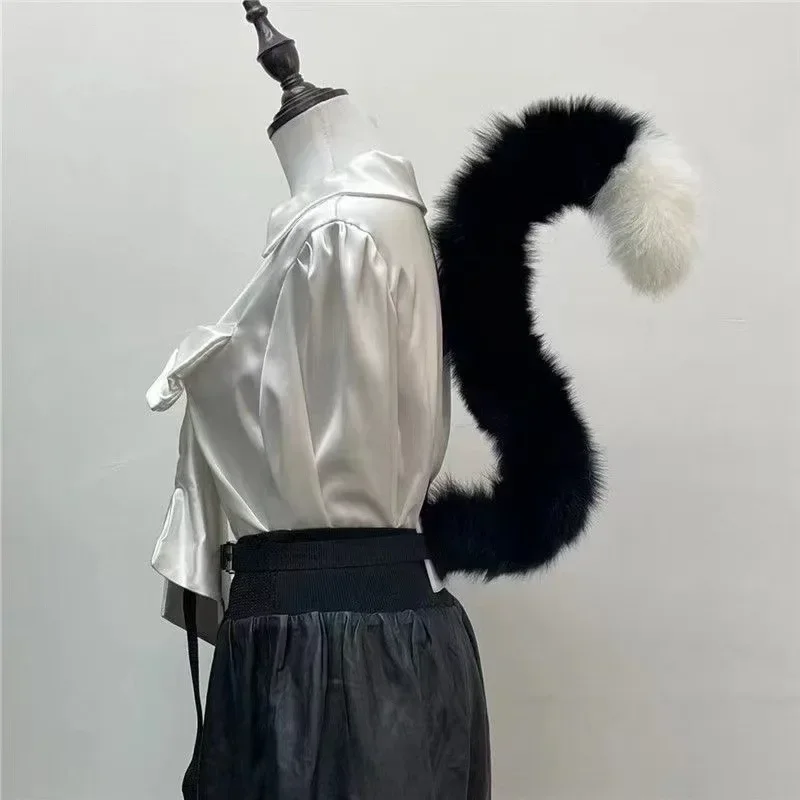 Lolita Furry Cosplay Code di animali Festa di Halloween Gioco di ruolo Costume cosplay coda di scimmia di volpe sexy Puntelli per prestazioni anime Kawaii - immagine 6