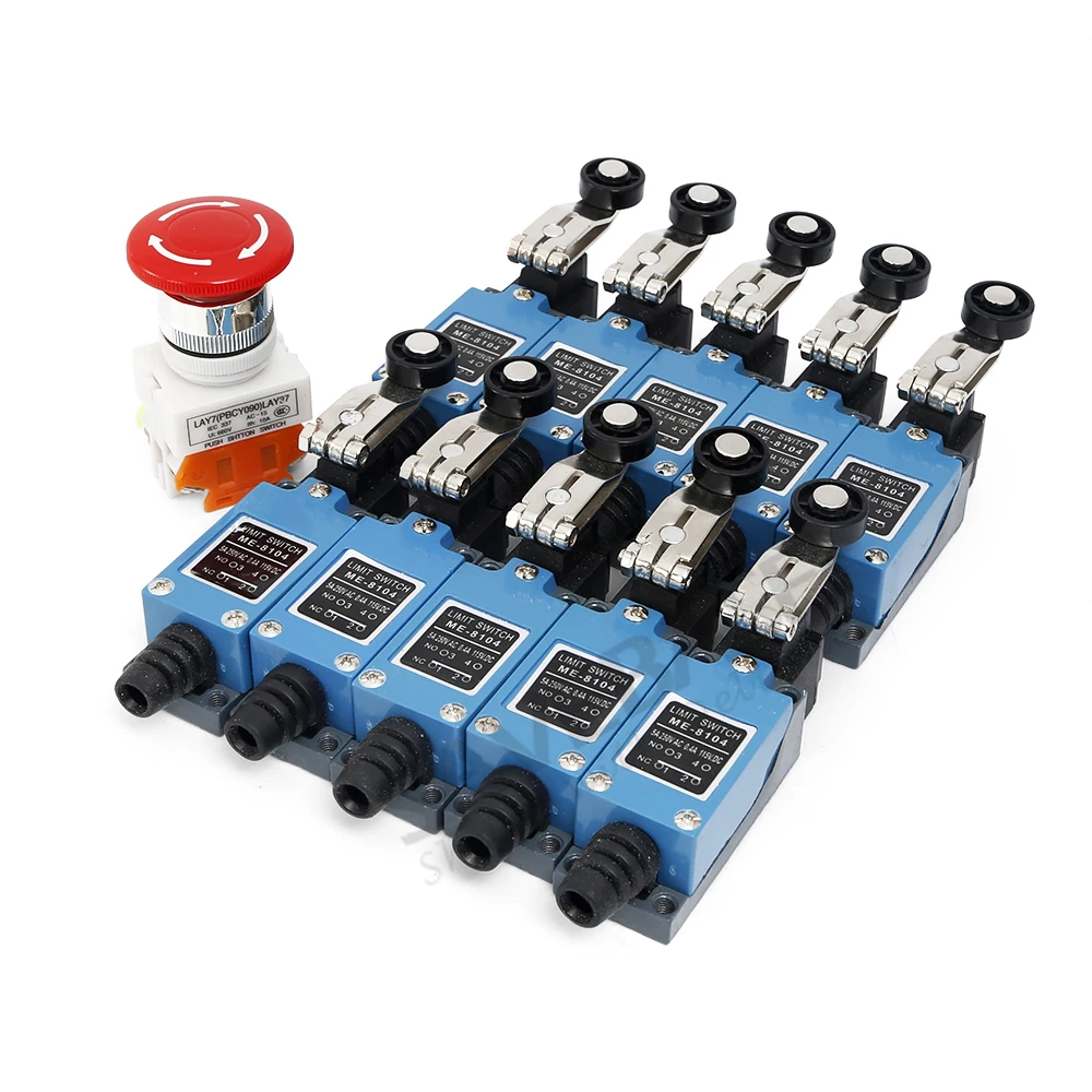 SAVEBASE 1 Pc Etop switch+10Pcs limit switch 1NO 1NC For CNC Router