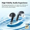 ROSESELSA EARFREE I5 Wireless HiFi TWS Bluetooth 5.3 Earbuds Hybrid Active Noise Cancellation IPX5 LDAC 2