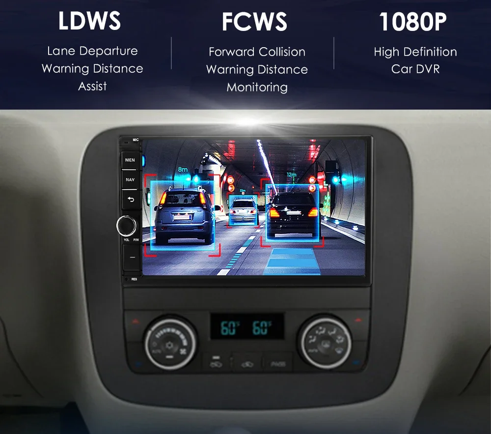 7862 2din Android Car Multimedia Radio Universal Player Car