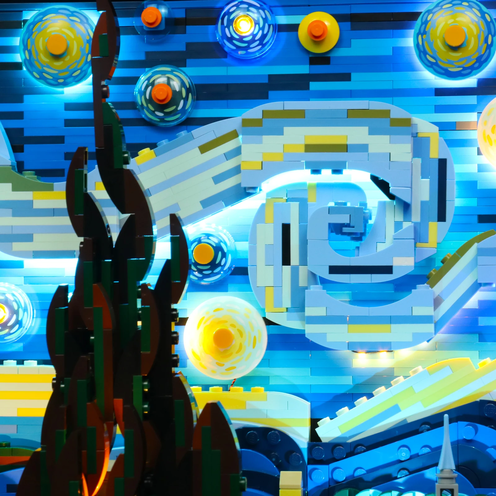 Building Blocks Light For 21333 Ideas The Starry Night