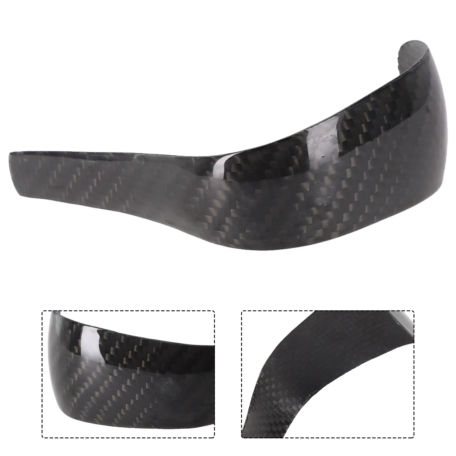 

Car Carbon Fiber Gear Shift Knob Cover Trim For 958 2011-2017 Gear Lever Protective Case Interior Accessories