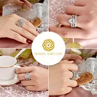Newshe 925 Sterling Silver Wedding Engagement Rings Set for Women Pear Cut AAAAA CZ Imitation Diamond Bridal Jewelry - Image 2