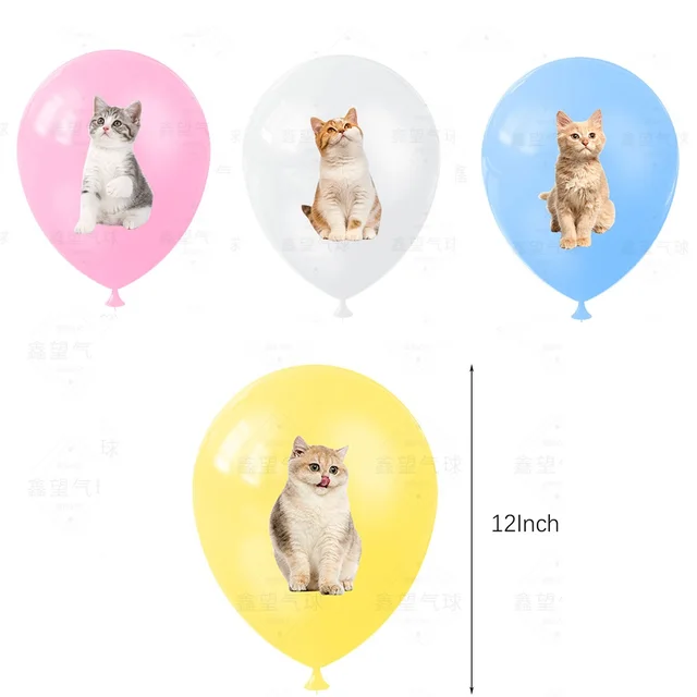 Bomboniere A Tema Gatto Per Feste Bambini - Set 72 Pezzi Con Giocattoli, Braccialetti E Adesivi - Foto 3