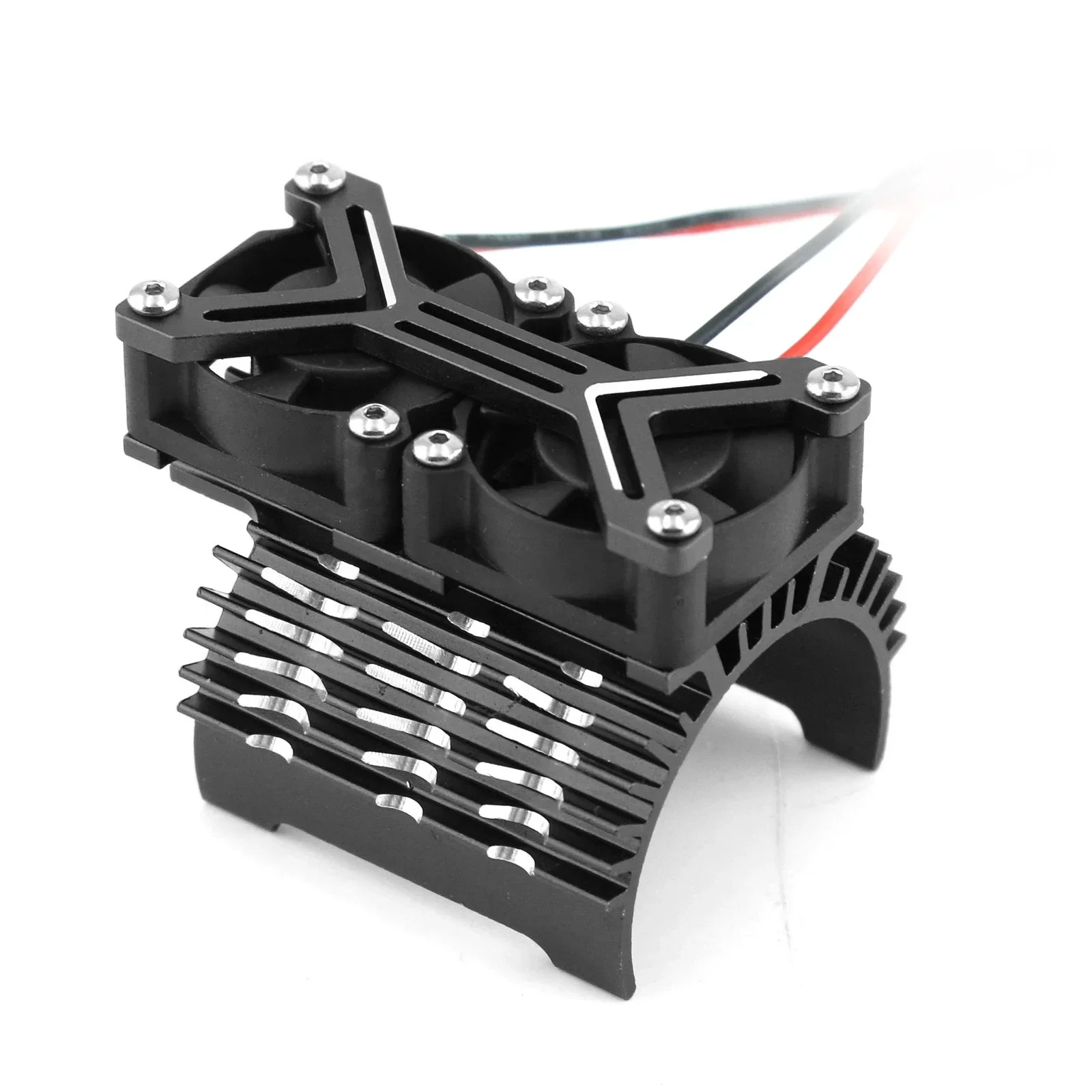 Ventilador Disipador De Calor Para Motor RC 540/550/3650/3660, Con Sensor Térmico Que Se Activa A 40°C, Compatible Con 5-11V