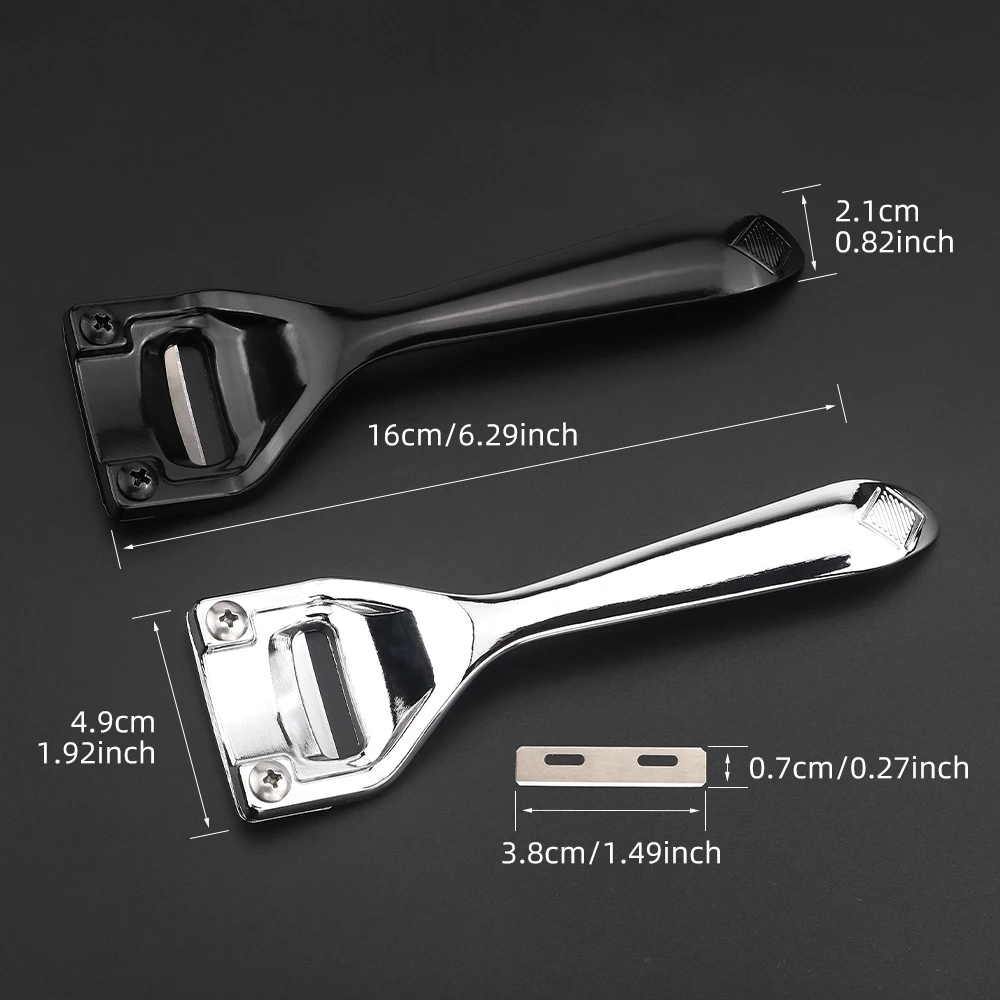 Couteau De Maroquinerie En Bois De Santal Et Acier Inoxydable - Pour Couper, Biseauter Et Amincir Le Cuir En Bricolage
