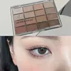 HERORANGE 16 Color Eye Shadow Plate Waterproof Pearlescent Matte Silkworm Brightening Glitter Earth Makeup 6