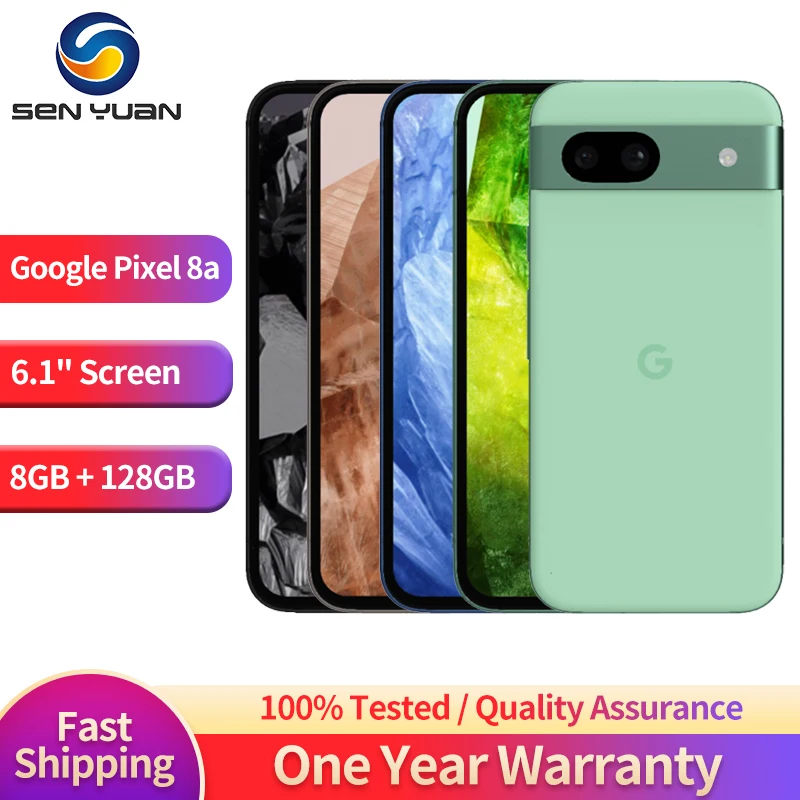 オリジナル Google Pixel 8a 5G 128GB 8GB RAM 6.1インチ Google