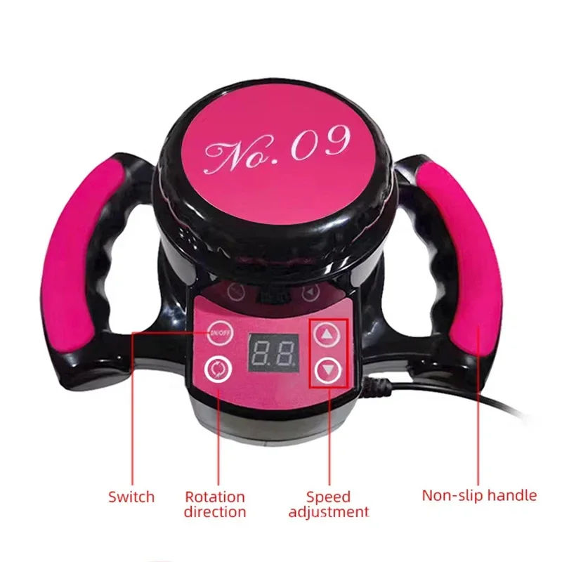 New Handheld Fitness Inner Roller 360 Vibrating Massager Cellulite Reduce Muscle Relax Butt Lift Body Shapping Slimming Machine