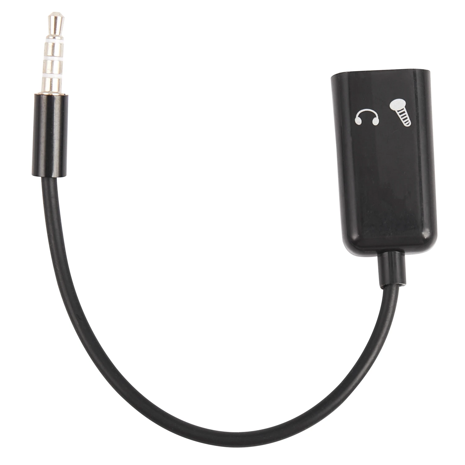 

3,5 мм стерео аудио сплиттер штекер на наушники гарнитура + микрофон адаптер пара поворот проводки жгута соединитель