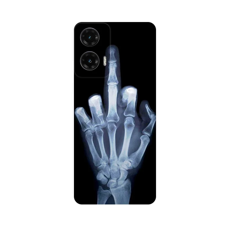Cute Cartoon Silicone Back Cover with Soft TPU Bumper