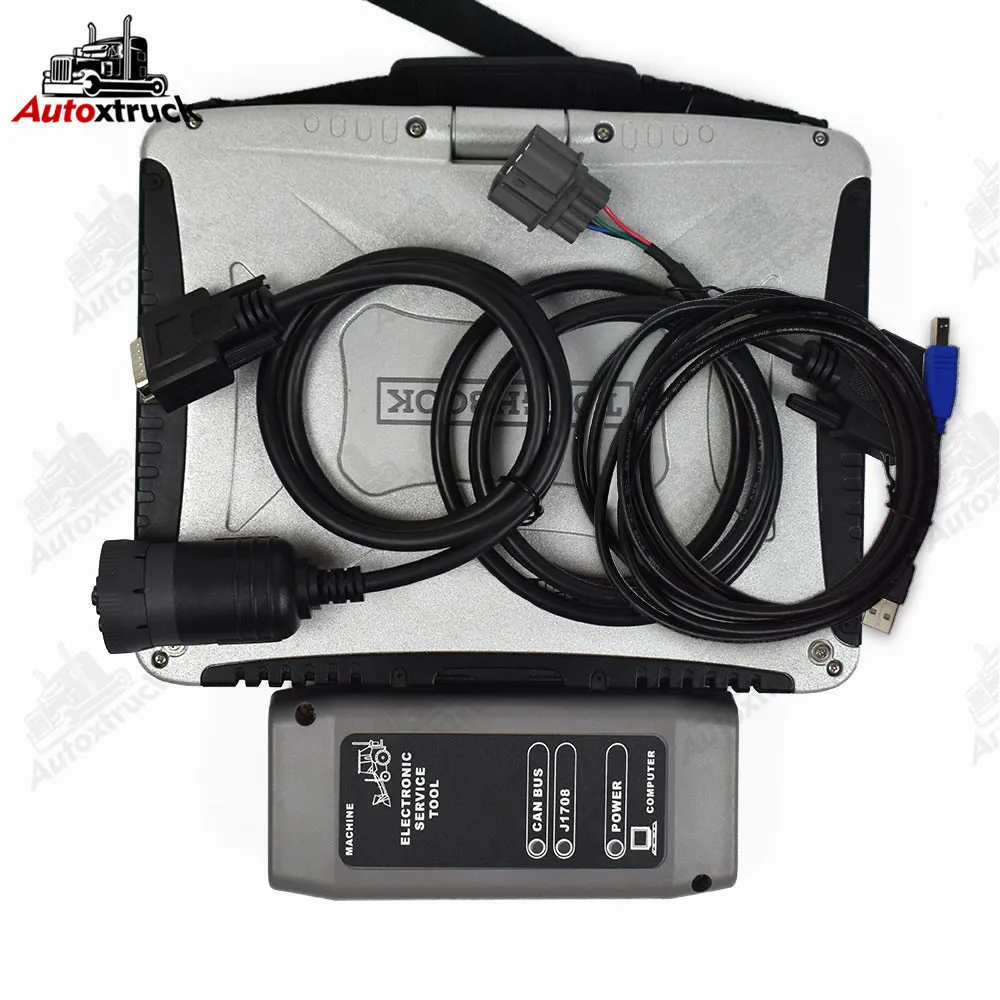 

For JCB Service Master Spare parts diagnostic scanner tool Electronic Service tool with CF19 CF-19 Laptop