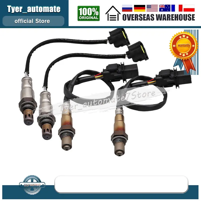 4Pcs Oxygen Sensor O2 Sensor Lambda Sensor For Mercedes-Benz A0095426318 A0065422018