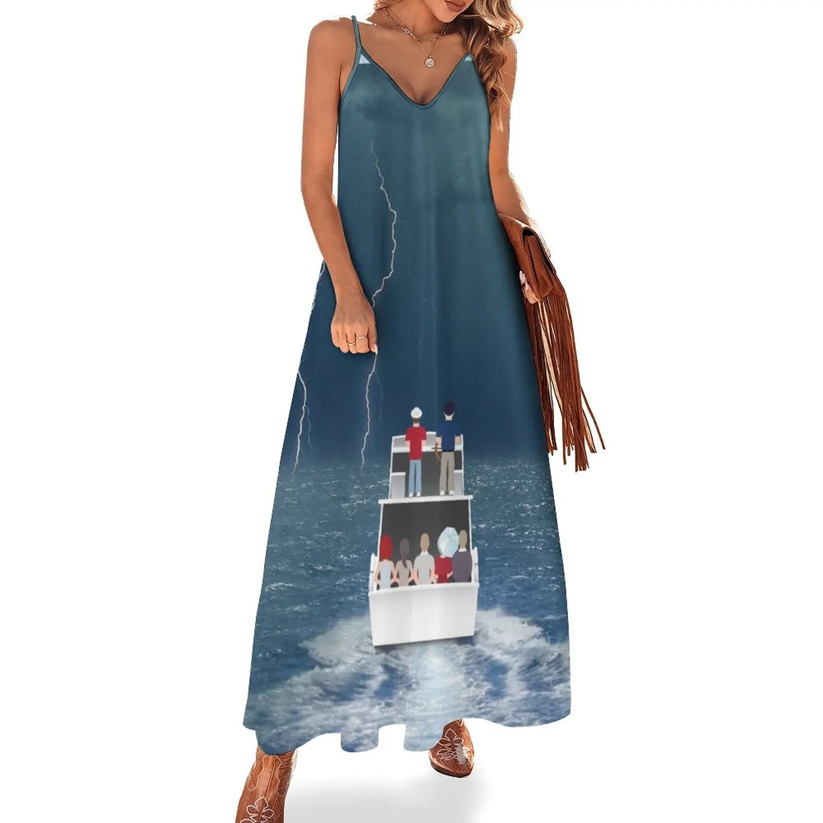 

The cruise of a lifetime Sleeveless Dress summer dresses ladies 2024 luxury dress