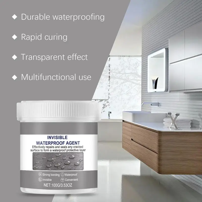 Leak-Proof Glue Adhesive Invisible Repair Agent Invisible Repairing Leak Waterproof Adhesive For Outdoor Patio Pools
