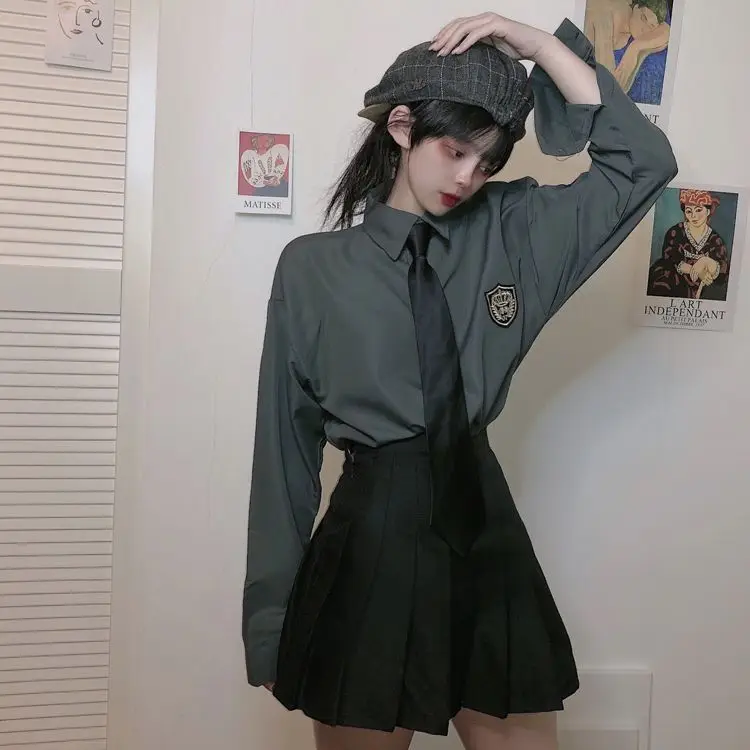 

Long Sleeve Fashion Blouse Shirt Spring Autumn Loose Student Womens Blouses Korean Style Women Clothing Female Luxury Women's