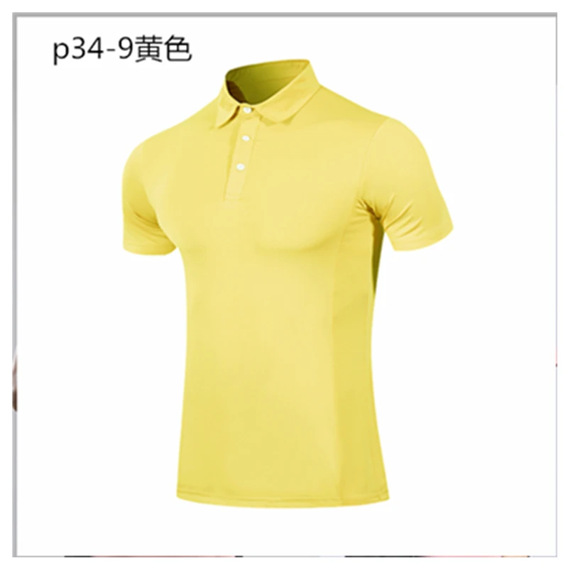 Golf short sleeved, golf shirt elastic quick-dry sportswear men's outdoor jacket t-shirt