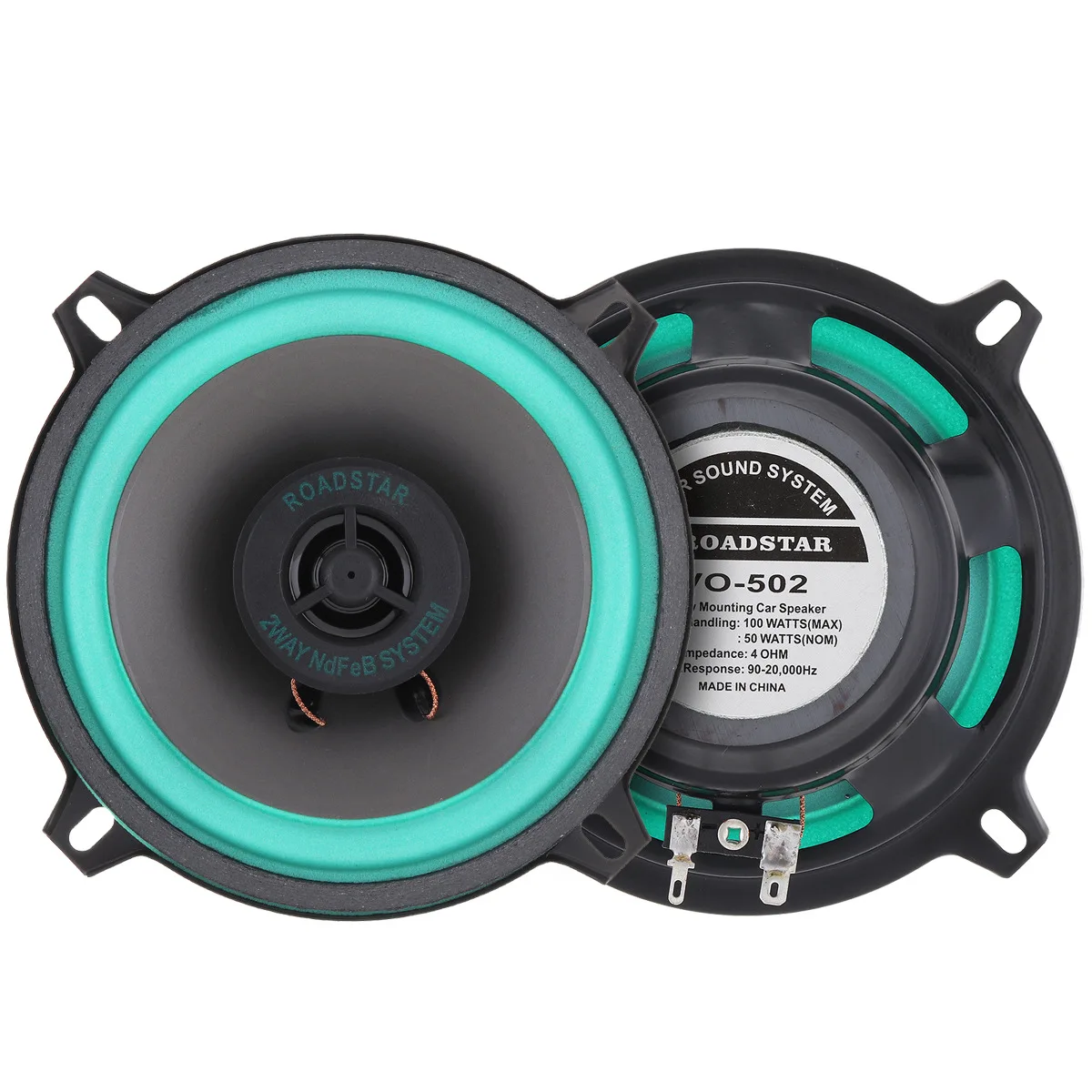 160w/100w 4/5/6.5in Universal Car High Fidelity Coaxial Speaker Door