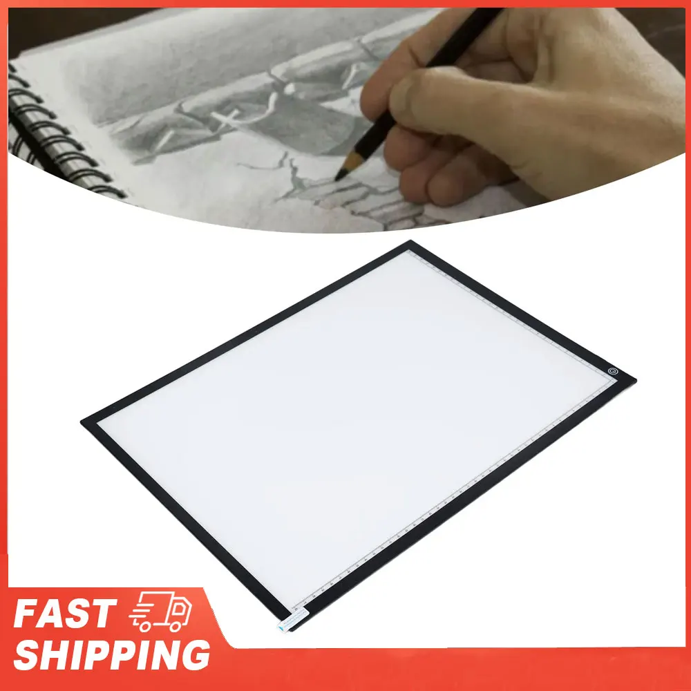 A3 Art Light Pad Light Table Painting Board Pad LED Stepless Dimming Artist Box Copy Table with 1.5m USB Cable