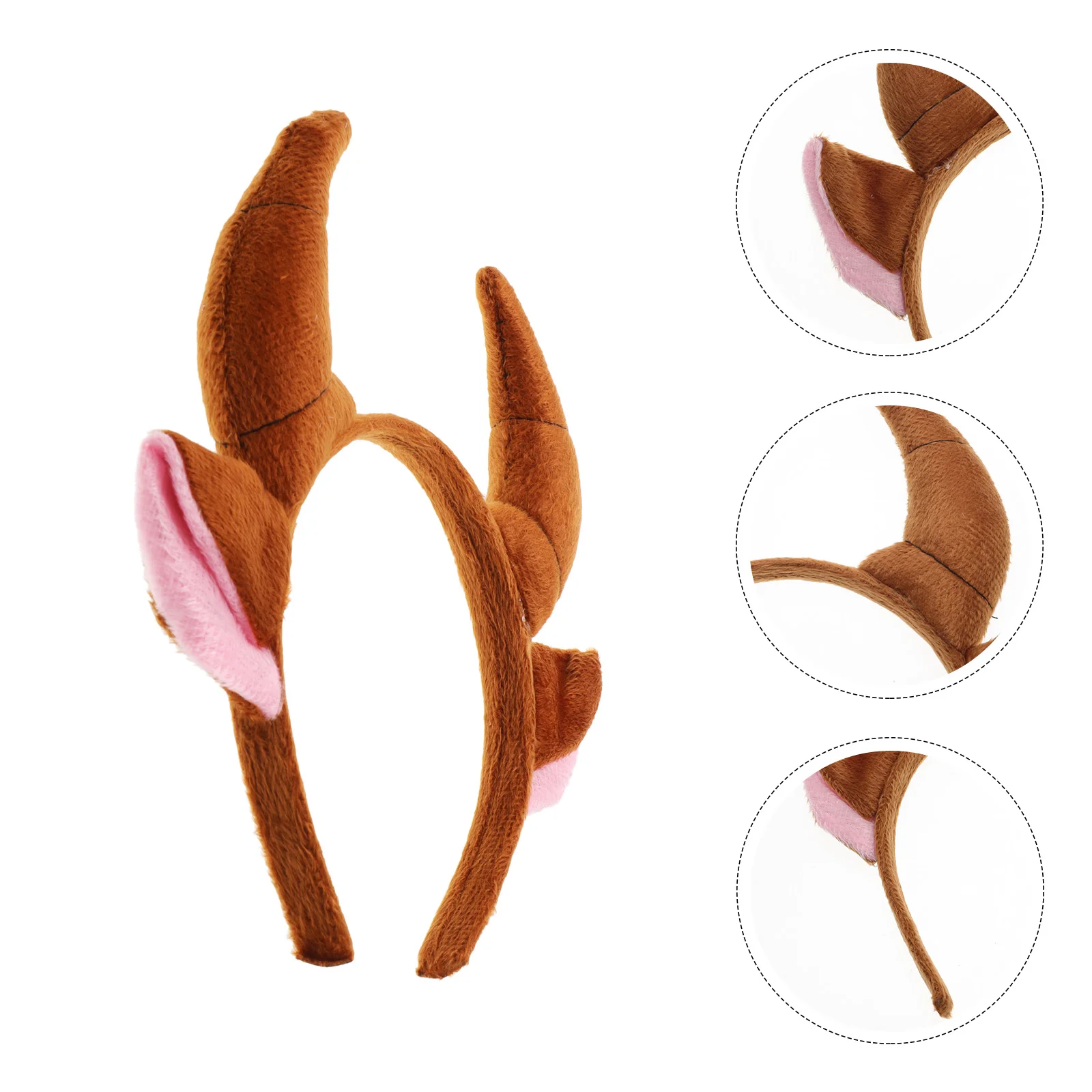 

Animals Costume Hair Headpiece Headdress Ox Horn Shape Headband for Boys Kids Adults Men