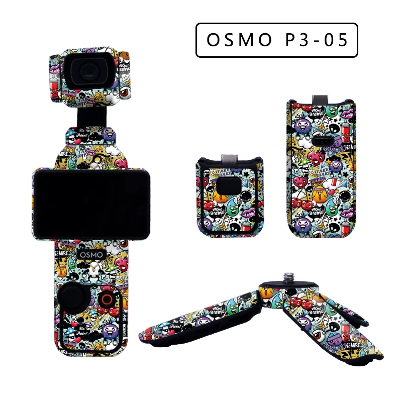 for DJI OSMO Pocket 3 Stickers Decal Skin Full cover Camera Protector Waterproof for DJI Pocket 3 Accessories
