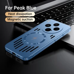 Sleek Heat - Dissipating Magnetic Phone Case with Wireless Charging Capability for Vivo X300s (Blue)