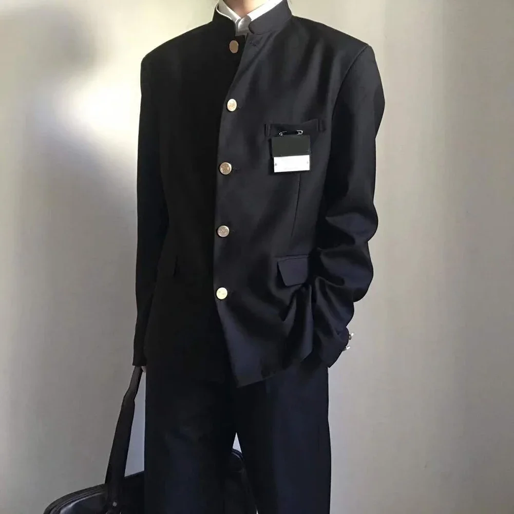 Mens Blazer Men Spring Autumn Japanese Style School Uniform Dk Blazers Fashion Suit Jackets Matching Explosion Coat